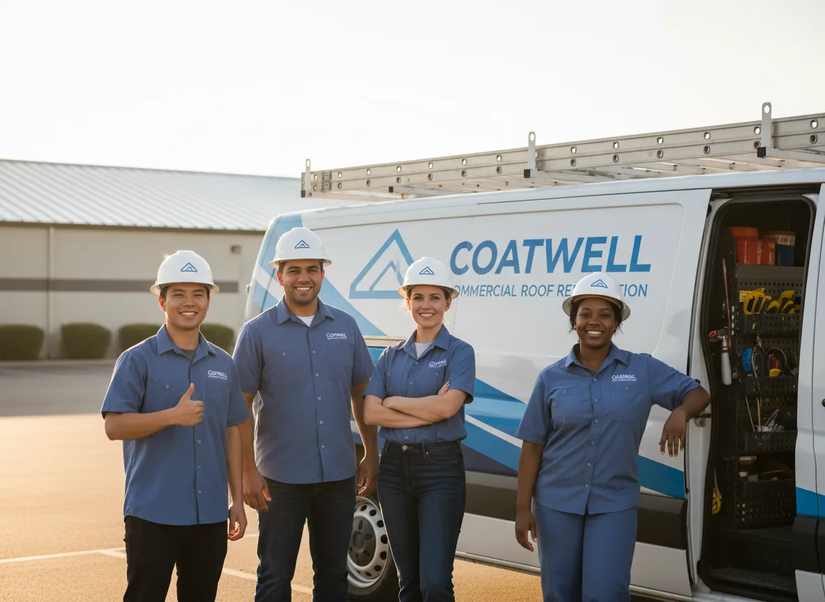 Commercial roof coating company in Auburn, WY